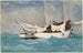 Key West, podniesienie kotwicy - Winslow Homer — widok dzieła