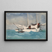 Key West, podniesienie kotwicy - Winslow Homer — oprawiony obraz na ścianie