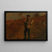 Mężczyzna z plecakiem - Winslow Homer — oprawiony obraz na ścianie