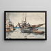 Scena z targu w Nassau - Winslow Homer — oprawiony obraz na ścianie