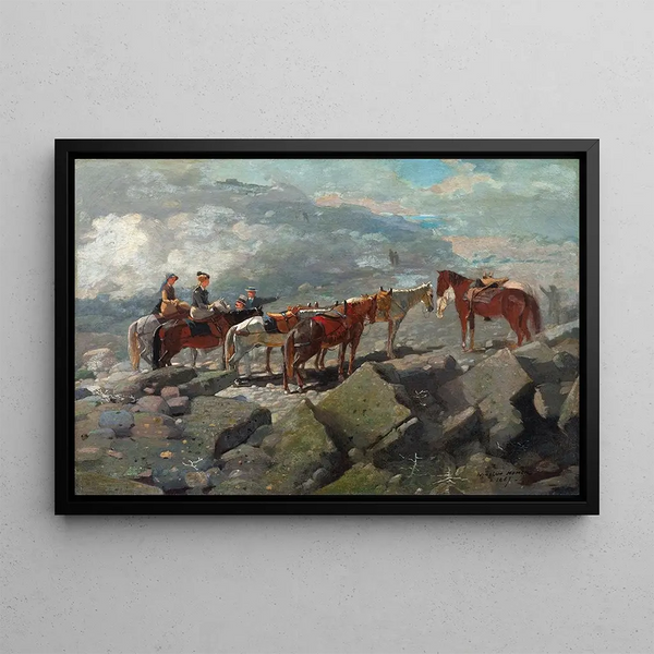 Mont Washington - Winslow Homer — oprawiony obraz na ścianie