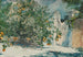 Pomarańcze i brama - Winslow Homer — widok dzieła