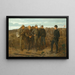 więźniów z przodu - Winslow Homer — oprawiony obraz na ścianie