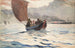 Powrót rybackich łodzi - Winslow Homer — widok dzieła