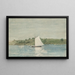 Naviguer sur des eaux calmes - Winslow Homer — oprawiony obraz na ścianie