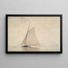 Żeglowanie na otwartym morzu u Gloucester - Winslow Homer — oprawiony obraz na ścianie