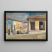 Scena uliczna w Santiago de Cuba - Winslow Homer — oprawiony obraz na ścianie