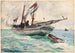 Goélette Nassau - Winslow Homer — widok dzieła