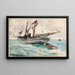 Goélette Nassau - Winslow Homer — oprawiony obraz na ścianie
