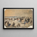 Patinage à Central Park - Winslow Homer — oprawiony obraz na ścianie