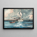 Sloop Nassau - Winslow Homer — oprawiony obraz na ścianie