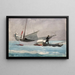 Rangement de la voile - Winslow Homer — oprawiony obraz na ścianie