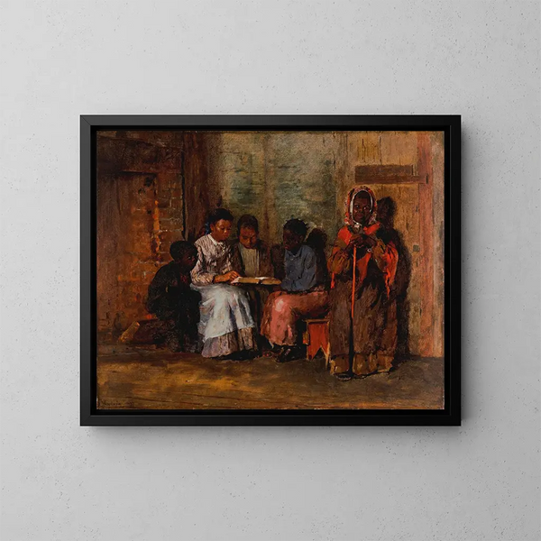 Niedzielny poranek w Wirginii - Winslow Homer — oprawiony obraz na ścianie