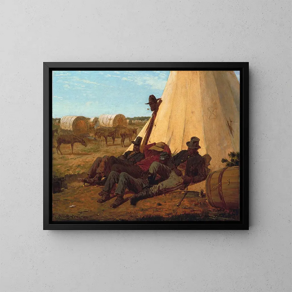 Le Bon Côté - Winslow Homer — oprawiony obraz na ścianie