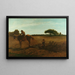 La herse à brosse Printemps - Winslow Homer — oprawiony obraz na ścianie