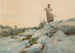 La Ramasseuse de fagots - Winslow Homer — widok dzieła