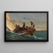 La coquette - Winslow Homer — oprawiony obraz na ścianie