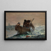 Le Filet de harengs - Winslow Homer — oprawiony obraz na ścianie