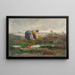 Les ramasseurs de moules - Winslow Homer — oprawiony obraz na ścianie