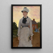 L'école rouge - Winslow Homer — oprawiony obraz na ścianie
