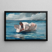 L'éventail d'eau - Winslow Homer — oprawiony obraz na ścianie