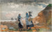 Trzy młode rybaczki w Tynemouth - Winslow Homer — widok dzieła