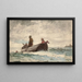 Prieuré Tynemouth, Anglia - Winslow Homer — oprawiony obraz na ścianie