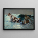 Aktualny powrót - Winslow Homer — oprawiony obraz na ścianie