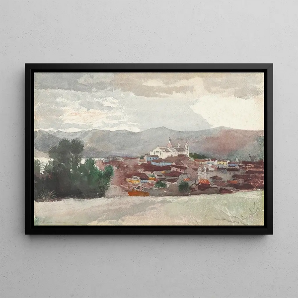 Widok na Santiago de Cuba - Winslow Homer — oprawiony obraz na ścianie