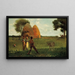 Odstawienie cielęcia - Winslow Homer — oprawiony obraz na ścianie