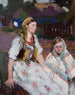 dwóch wieśniaczek - Włodzimierz Tetmajer — widok dzieła
