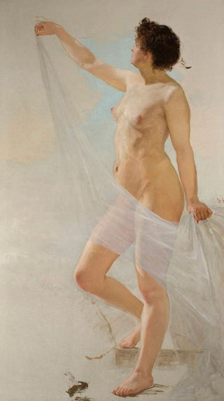 Wojciech Gerson - Female nude study.webp