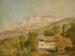 Widok na farmę i masyw Mémises z Saint-Paul-en-Chablais lub Maxilly - Wolfgang Adam Töpffer — widok dzieła