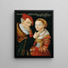 Les amants mal assortis - Wolfgang Krodel I. — oprawiony obraz na ścianie