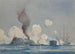 Akcja między USS Monitor a CSS Ram Merrimac w Hampton Roads, VA, Wojna secesyjna - Worden Wood — widok dzieła