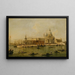 Wenecja, Dogana i Santa Maria della Salute - Atelier Francesco Guardi — oprawiony obraz na ścianie