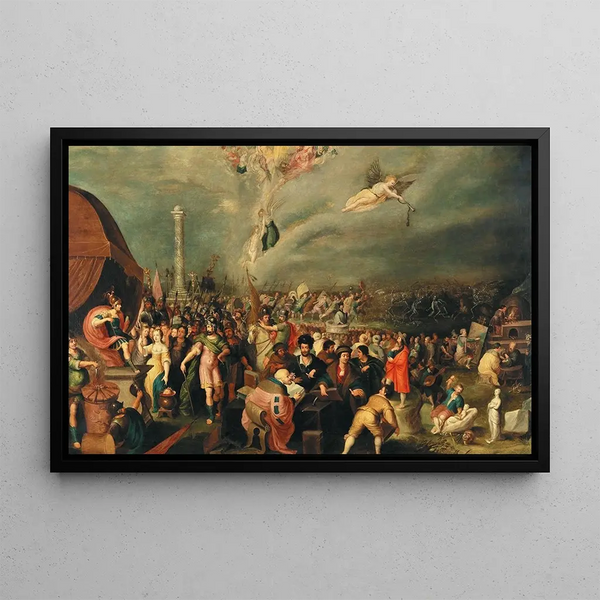 Workshop of Frans Francken the Younger - Different ways of becoming immortal.webp