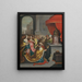 L'idolâtrie de Salomon - Atelier de Frans Francken le Jeune — oprawiony obraz na ścianie