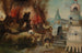 La Tentation de Saint Antoine - Atelier de Herri met de Bles — widok dzieła