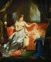 L'impératrice Marie-Louise czuwająca nad śpiącym królem Rzymu - Atelier de Joseph Franque — widok dzieła