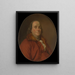 Benjamin Franklin - Atelier de Joseph Siffred Duplessis — oprawiony obraz na ścianie