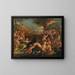Bacchanale avec le Silène ivre - Atelier de Luca Giordano — oprawiony obraz na ścianie
