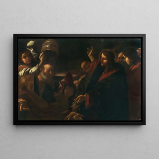 Workshop of Mattia Preti - Delivery of the Keys to Saint Peter.webp