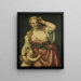 Wenus i Kupidyna - Atelier Paolo Veronese — oprawiony obraz na ścianie