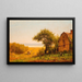 Dom przy brzegu morza - Worthington Whittredge — oprawiony obraz na ścianie