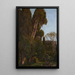 Les Cyprès à la Villa d'Este à Tivoli - Worthington Whittredge — oprawiony obraz na ścianie
