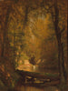 Le bassin à truites - Worthington Whittredge — widok dzieła