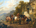 Un repos à l'auberge - Wouterus Verschuur — widok dzieła