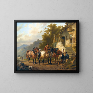 Wouterus Verschuur - A Rest At The Inn.webp