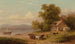 La Charrette de bois - Xanthus Russell Smith — widok dzieła